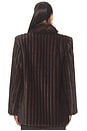 view 5 of 5 Sienna Fur Jacket in Coffee Bean