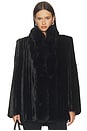 view 2 of 5 Sienna Fur Jacket in Black