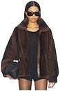view 1 of 5 Kai Fur Jacket in Chestnut