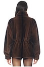 view 5 of 5 Kai Fur Jacket in Chestnut
