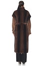 view 5 of 4 Harper Long Fur Coat in Coco