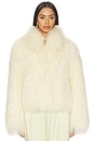 view 2 of 5 Rochelle Fur Jacket in Cream