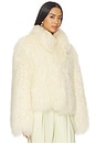 view 4 of 5 Rochelle Fur Jacket in Cream