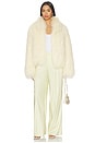 view 6 of 5 Rochelle Fur Jacket in Cream