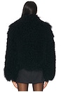 view 3 of 4 Rochelle Fur Jacket in Black