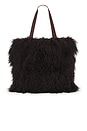 view 2 of 4 Pix Fur Bag in Espresso