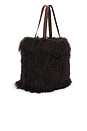 view 3 of 4 Pix Fur Bag in Espresso