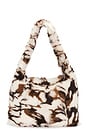 view 2 of 4 Semra Fur Bag in Brown & Cream