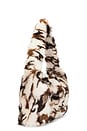 view 3 of 4 Semra Fur Bag in Brown & Cream