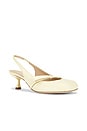 view 2 of 5 ESCARPIN VALENTINA in Light Yellow