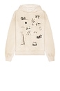 view 5 of 5 NY Sketch Hoodie in Oat Marl