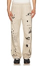view 1 of 6 PANTALON SWEAT in Oat Marl