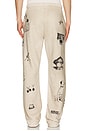 view 4 of 6 PANTALON SWEAT in Oat Marl