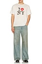 view 3 of 4 I Kiss NY T-Shirt in Vintage White