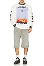 view 4 of 5 Motorcross Waffle Long Sleeve Tee in Vintage White