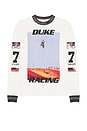 view 5 of 5 Motorcross Waffle Long Sleeve Tee in Vintage White