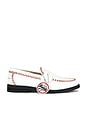 view 1 of 5 Wilde Dexter Baseball Penny Loafer in Cream