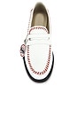 view 4 of 5 Wilde Dexter Baseball Penny Loafer in Cream