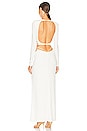 view 3 of 3 Electra Dress in White