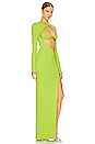 view 2 of 4 CUT OUT 원피스 in Lime Green