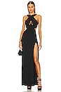 view 1 of 3 Gena Gown in Black
