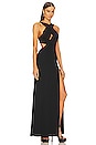 view 2 of 3 Gena Gown in Black