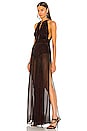 view 3 of 5 Gem Jumpsuit in Black and Ruby