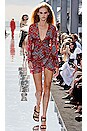 view 4 of 5 Zeppelin Mini Dress in Red Paisley