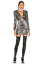 view 1 of 4 Stardust Mini Dress in Silver Tiger
