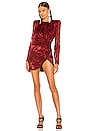 view 1 of 4 Brooklyn Mini Dress in Two Tone Leopard