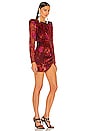 view 2 of 4 Brooklyn Mini Dress in Two Tone Leopard