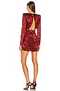 view 3 of 4 Brooklyn Mini Dress in Two Tone Leopard