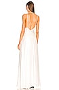 view 3 of 5 Harlow Maxi Dress in Metallic Ivory