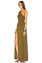 view 3 of 4 VESTIDO CRAWFORD in Khaki Green