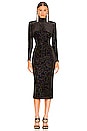 view 1 of 4 Aurora Midi Dress in Black Multi