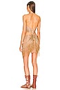 view 3 of 4 Cher Embellished Mini Dress in Gold