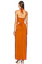 view 3 of 3 Christy Maxi Dress in Toffee Brown