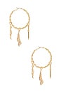 view 2 of 2 Charlotte Earrings in Gold