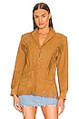 view 2 of 5 CHAQUETA in Camel