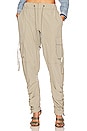view 1 of 4 Adriana Cargo Pant in Light Khaki
