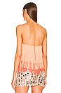 view 3 of 4 Bonham Fringe Top in Orange Ombre