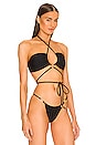view 2 of 5 TOP BIKINI JOELLE in Black