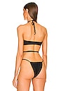 view 3 of 5 TOP BIKINI JOELLE in Black
