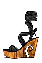 view 5 of 5 Syd Wedge in Black Suede