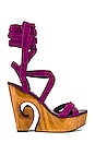 view 1 of 5 DUNDAS REVOLVE Syd Wedge in purple