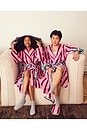 view 5 of 9 Stripe Bathrobe in Magnolia