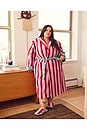 view 7 of 9 Stripe Bathrobe in Magnolia