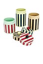 view 3 of 6 Set Of 3 Stripe Canister in Multi