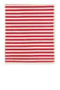 view 2 of 4 Ladybug Stripe Bath Towel in Blush & Red Stripe