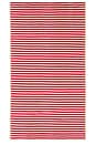 view 3 of 4 Ladybug Stripe Bath Towel in Blush & Red Stripe